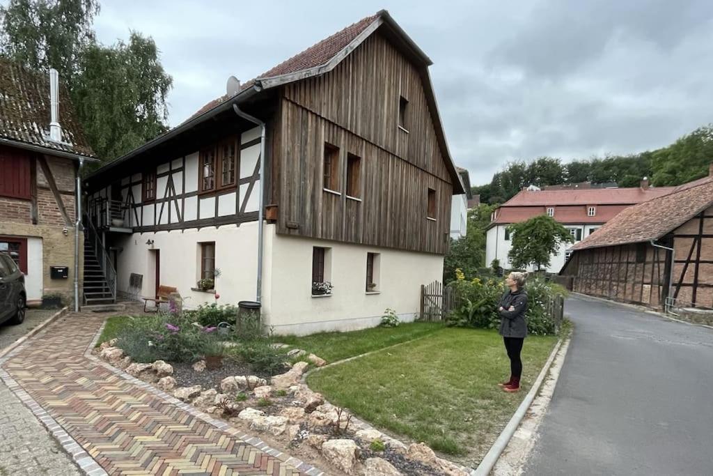Wohnen Im Fachwerk - Ferienwohnung Fenja Nentershausen  Εξωτερικό φωτογραφία